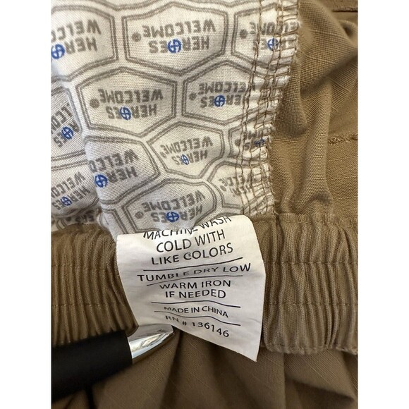 LAPG Pants Women's 24 Short Khaki Coyote Stretch Tactical Rip Stop Resistant - Picture 5 of 10